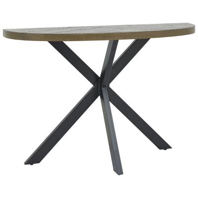 Bohemia Fumed Oak Console Table